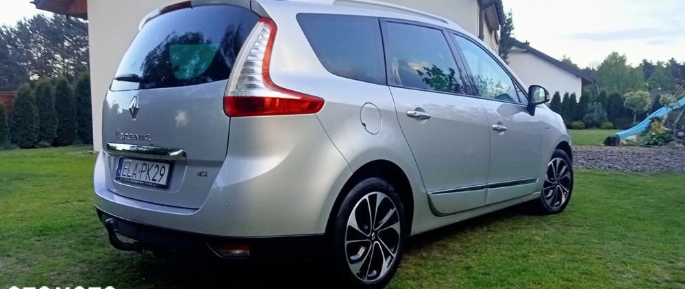 Renault Grand Scenic cena 40900 przebieg: 123000, rok produkcji 2015 z Łask małe 466